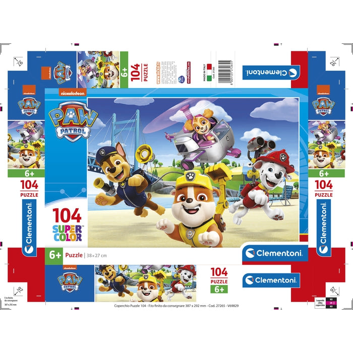 Paw Patrol - 104 pièces