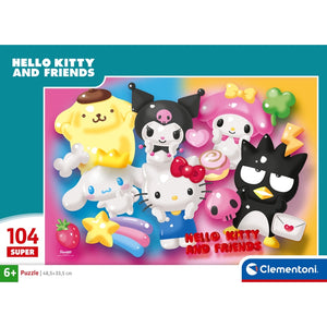 HELLO KITTY - 104 pièces