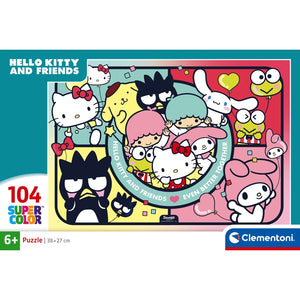 HELLO KITTY - 104 pièces