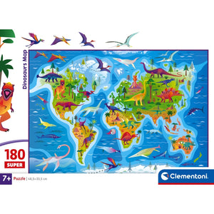 Dinosaurs Map - 180 pièces