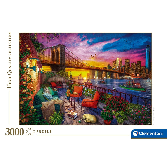 3000 Piece Jigsaw Puzzle - 'Au Bord De La Lavande' Landscape Art By Art Puzzle