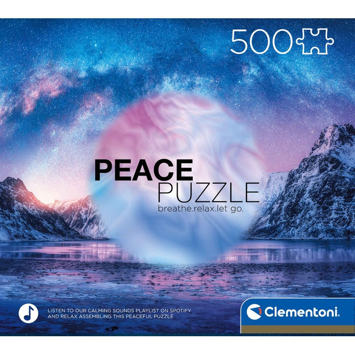 Peace Puzzle - Light Blue - 500 pièces