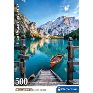 Braies Lake - 500 pièces