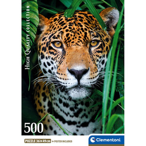 Jaguar In The Jungle - 500 pièces