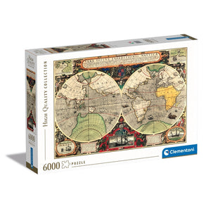 Antique Nautical Map - 6000 pièces