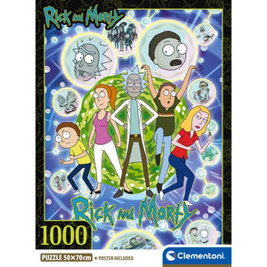 RICK & MORTY - 1000 pièces