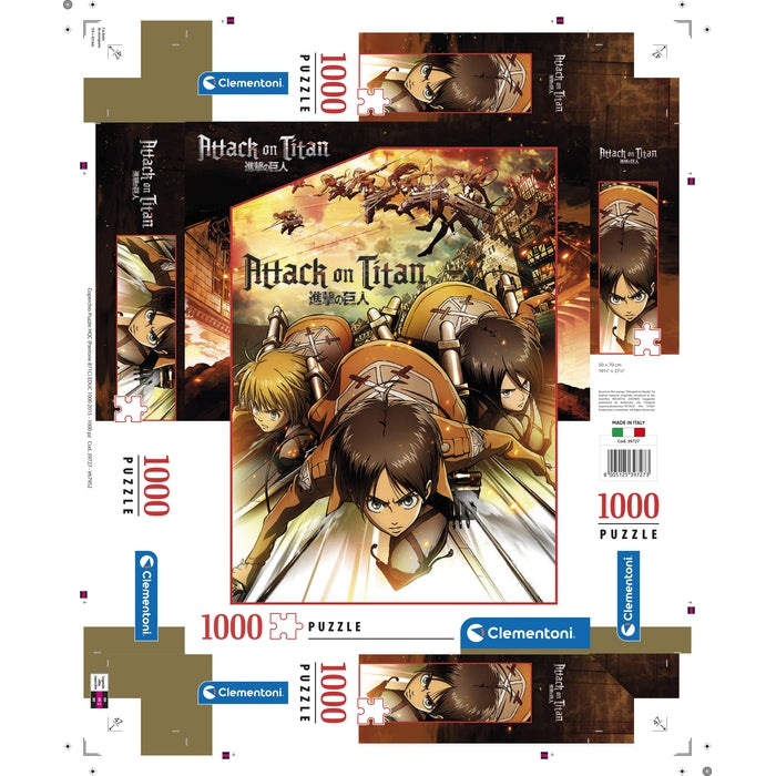 Attack On Titans - 1000 pièces