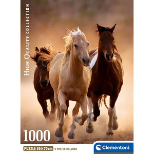 Running Horses - 1000 pièces