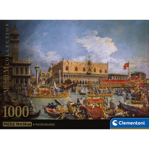 Canaletto, "The Return Of The Bucentaur at the Molo on Ascension Day" - 1000 pièces