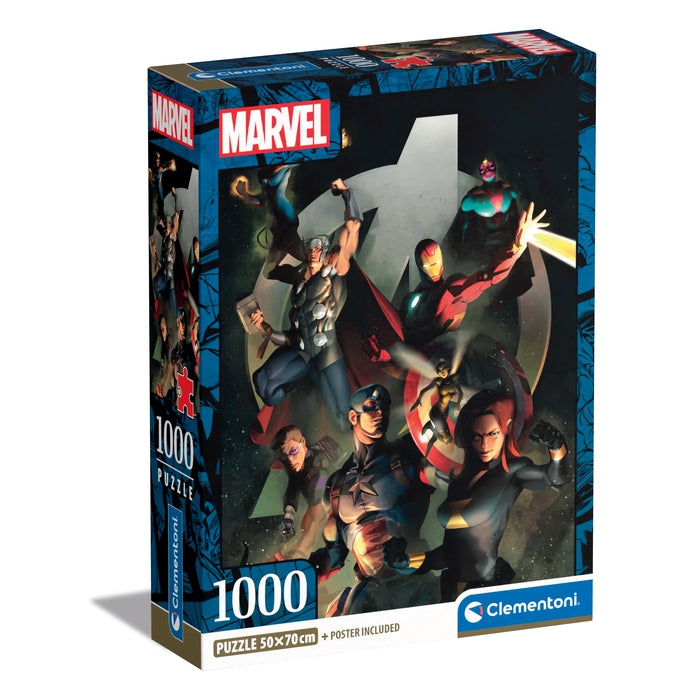 Puzzle - CLEMENTONI - MARVEL THE AVENGERS - 180 pièces - Enfants 9 ans Puzzle - CLEMENTONI - MARVEL THE AVENGERS - 180 pièces - Enfants 9 ans