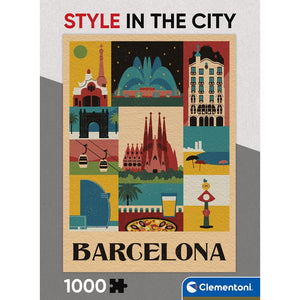 Style In The City - Barcelona - 1000 pièces