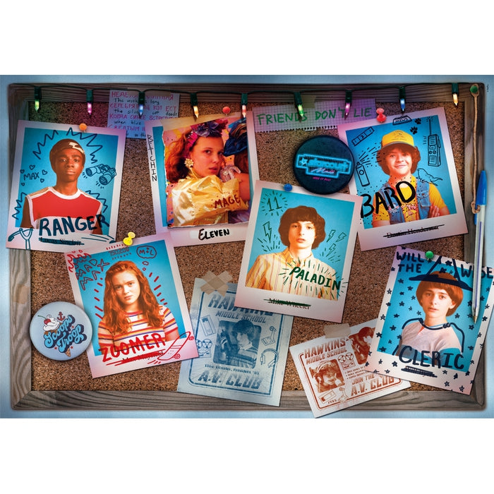 Puzzle Collection Compact Box Puzzle Stranger Things 1000 Pièces Clementoni - Boîte Compacte 70x50 Cm - Fabriqué En Italie Puzzle Adulte Série TV Puzzle Collection Compact Box Puzzle Stranger Things 1000 Pièces Clementoni - Boîte Compacte 70x50 Cm - Fabriqué En Italie Puzzle Adulte Série TV