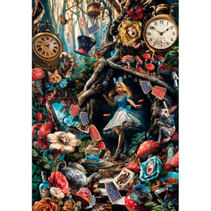 Puzzle Pour Adultes 1000 Pièces Clementoni HQC Another Day In Wonderland - Fabriqué En Italie