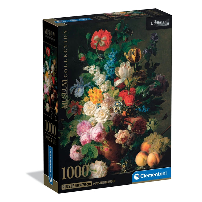 Puzzle Clementoni 1000 Pièces - Liberty Leading Museum - Boîte Compacte Fabriquée En Italie