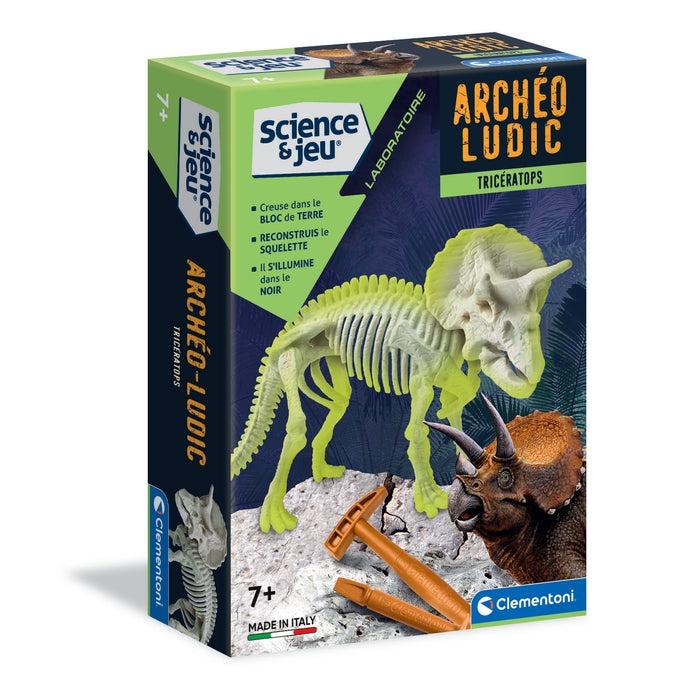 Promo Archéo Ludic T Rex & Tricératops Clementoni chez Monoprix Promo Archéo Ludic T Rex & Tricératops Clementoni chez Monoprix