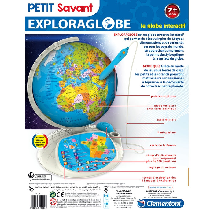 Exploraglobe - Le globe interactif