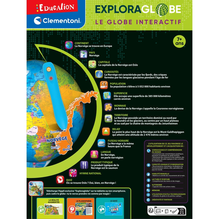 Exploraglobe - Le globe interactif