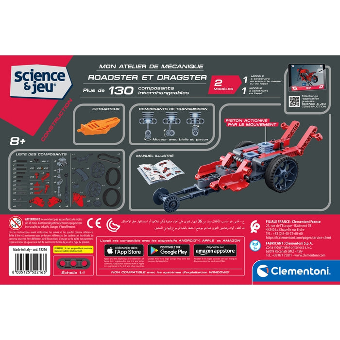 Mon atelier de mécanique - Roadster & Dragster