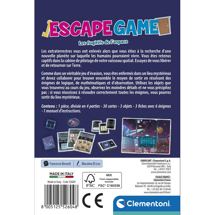 Escape Game - Les fugitifs de l’espace