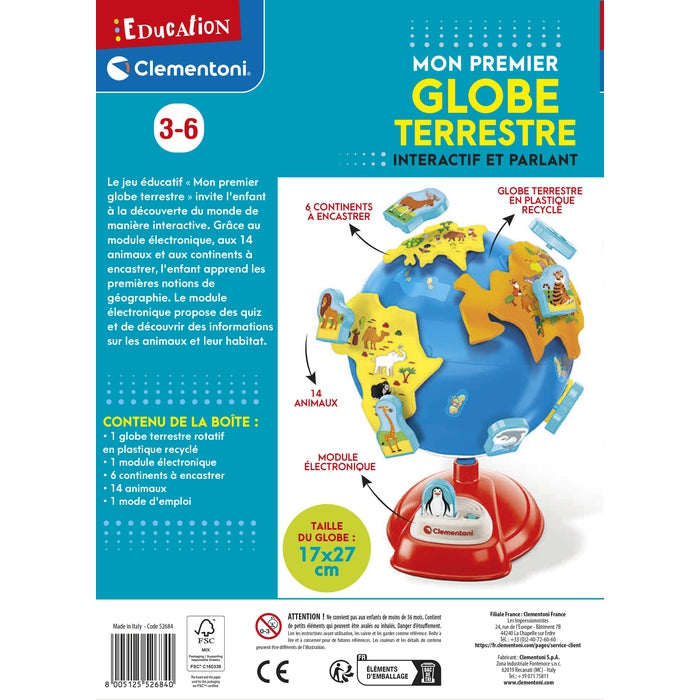 Mon premier globe interactif