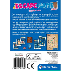 Escape Game - Enquête à Paris