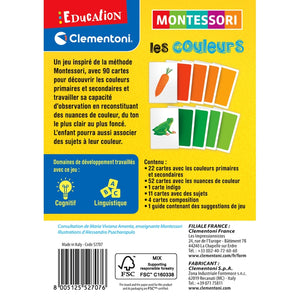 Les couleurs - Montessori