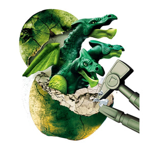 uf legendaire Dragon a Trois Tetes Clementoni FR