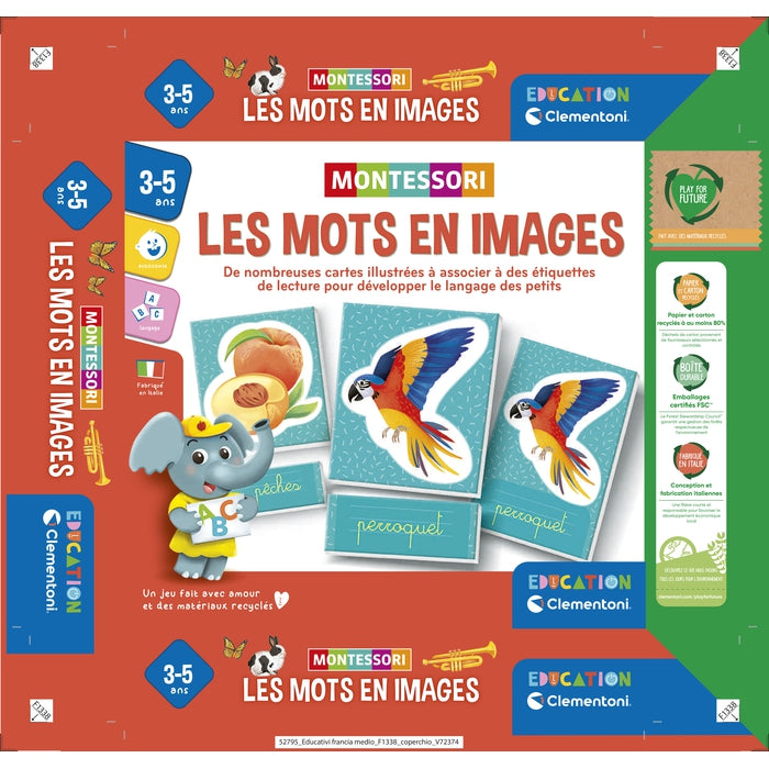 Les mots en images - Montessori