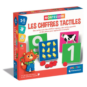 Les chiffres tactiles - Montessori