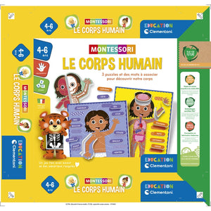 Le corps humain - Montessori