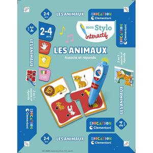 Mon stylo interactif - Les animaux