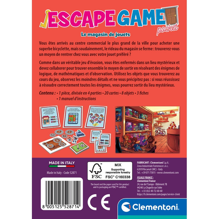 Escape Game Pocket - Le magasin de jouets