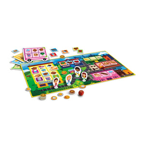 Jeu De Calcul Mathématique éducatif Portable - Pour Enfants, élèves, Familles | 14 Joueurs Max, Dés Et Cartes Inclus