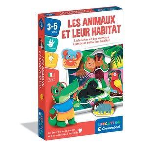 Les animaux et leur habitat