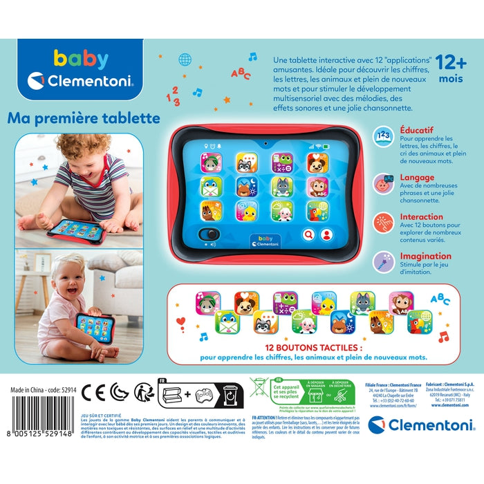 Ma première tablette Baby Minnie Clementoni : King Jouet France, Activités d 'éveil Clementoni Ma première tablette Baby Minnie Clementoni : King Jouet France, Activités d 'éveil Clementoni