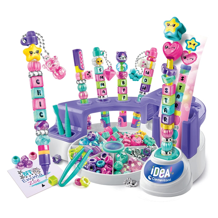 Clementoni Idea - Crée Tes Surligneurs Animaux Tendance : Kit Créatif Personnalisé Pour Enfants Dès 6 Ans, 3 Fluos à Décorer Avec Accessoires Fun, 18874 Atelier Stylo Clementoni Idea - Crée Tes Surligneurs Animaux Tendance : Kit Créatif Personnalisé Pour Enfants Dès 6 Ans, 3 Fluos à Décorer Avec Accessoires Fun, 18874 Atelier Stylo