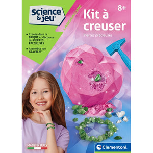 Kit à creuser - Pierres précieuses