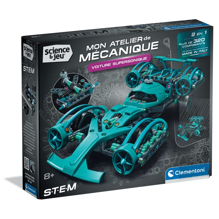 Jeu de sciences et d'expérience Clementoni Boîte de chimie Ma Chimie