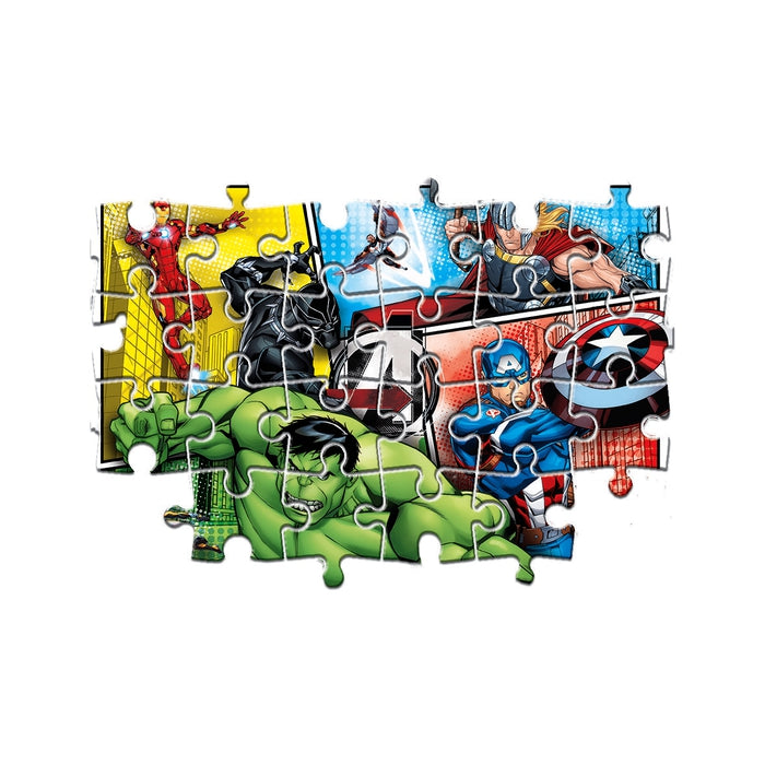 Acheter Puzzle Enfant The Avengers Double face 60 Pièces 50 x 35 cm (12  Unités) Pas cher – Jardin D'Eyden