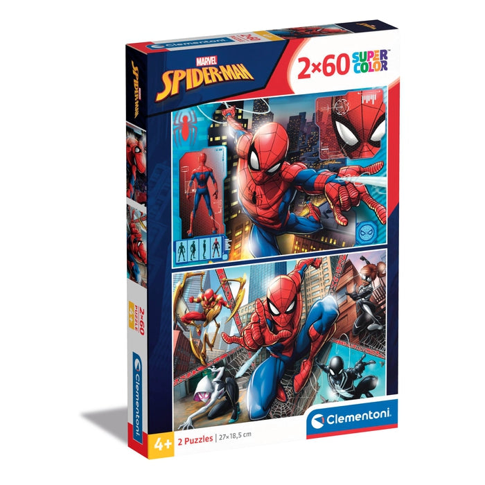 Marvel Spider-Man - 2x60 pièces