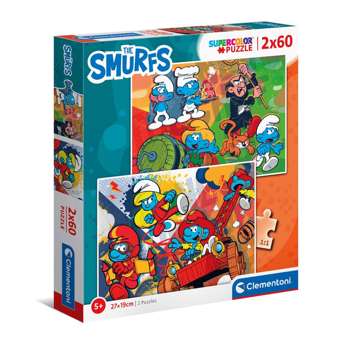 The Smurfs - 2x60 pièces