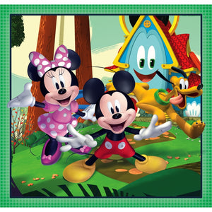 Puzzle Mickey mouse 6 ans et+ 3x48 pièces