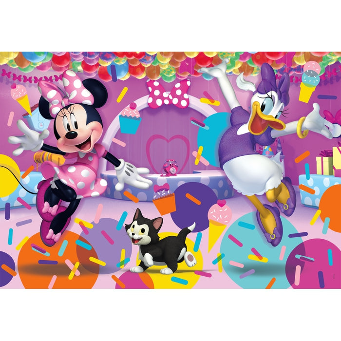 Puzzle en bois Disney Minnie Daisy enfant 3 ans