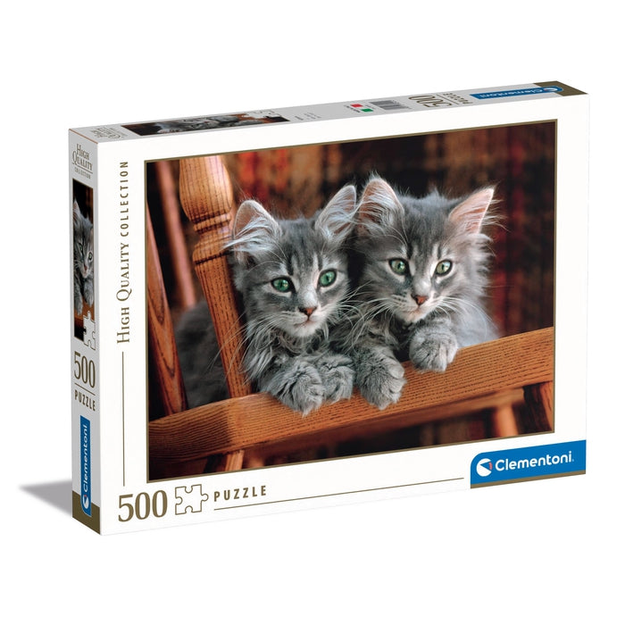 clementoni 39340 Puzzle mignons chatons 1000 pièces animaux