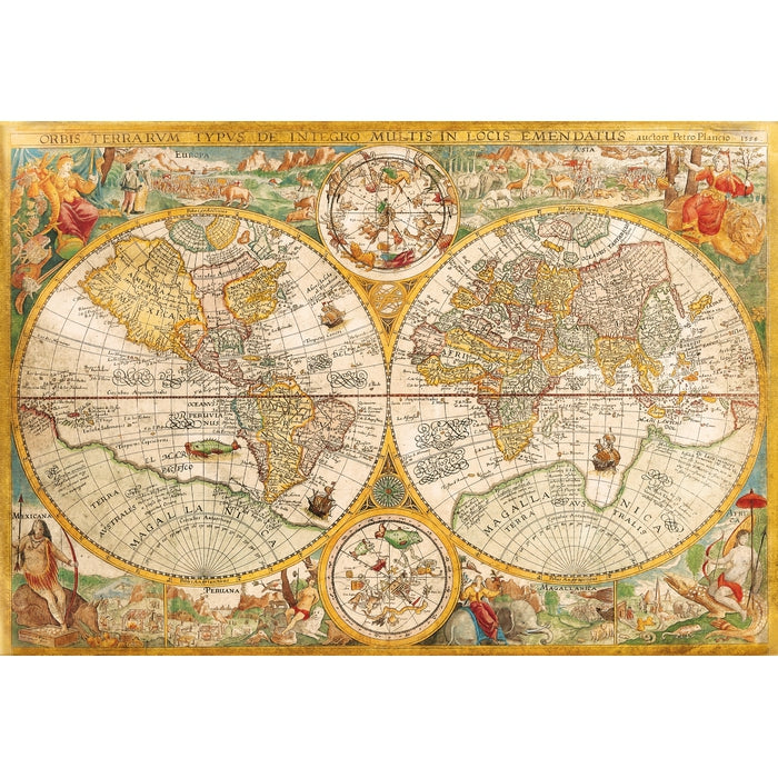 Ancient map - 2000 pièces Clementoni FR