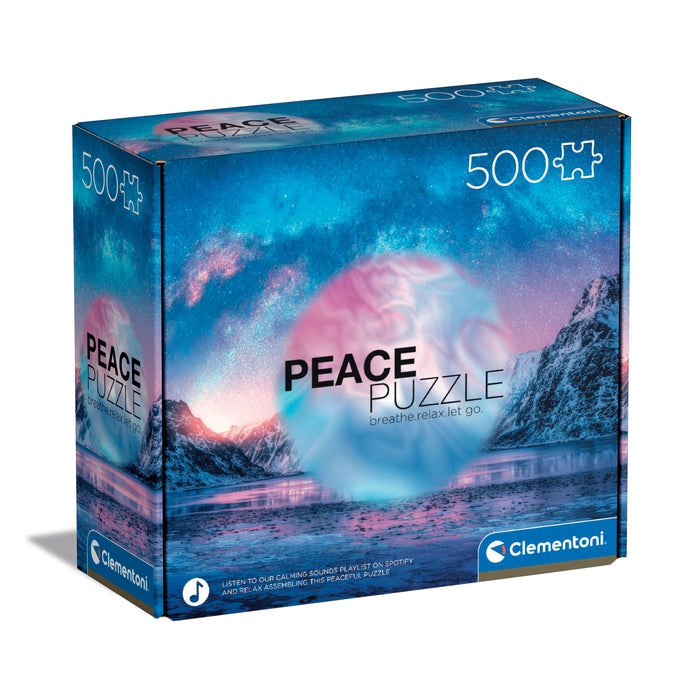 Peace Puzzle - Light Blue - 500 pièces Clementoni FR