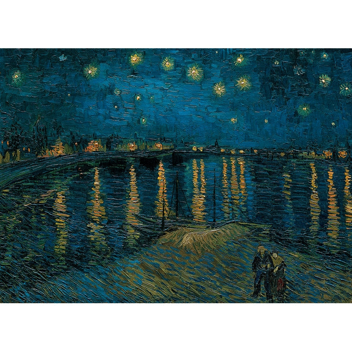 Van Gogh - Notte stellata sul Rodano - 1000 pièces