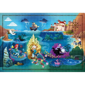 Disney Maps Little Mermaid - 1000 pièces