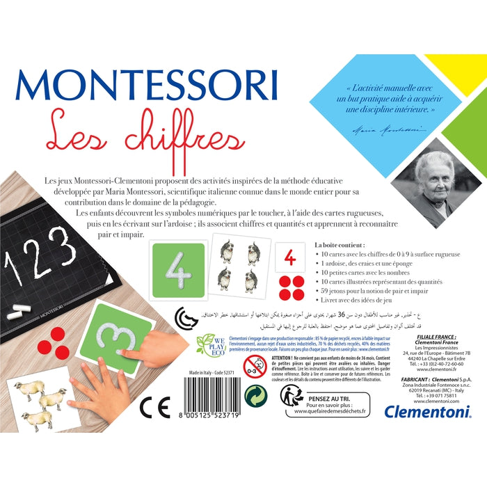 Les chiffres - Montessori