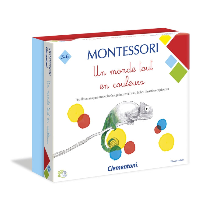 Un monde tout en couleurs - Montessori